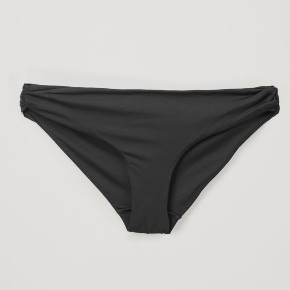 NWT COS Black Knotted Bikini Bottom Size 6